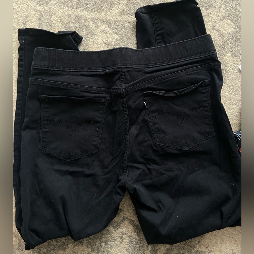 Levi’s Black Stretch Jeans - US 14